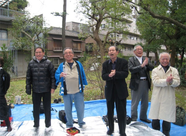 内城会長も熱唱