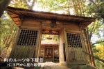 町のルーツ寺下観音 　（仁王門から見た観音堂）