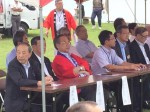 開会式の来賓席。内城会長も列席してます