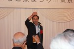 山田議長の乾杯でいちご煮祭りがスタートです